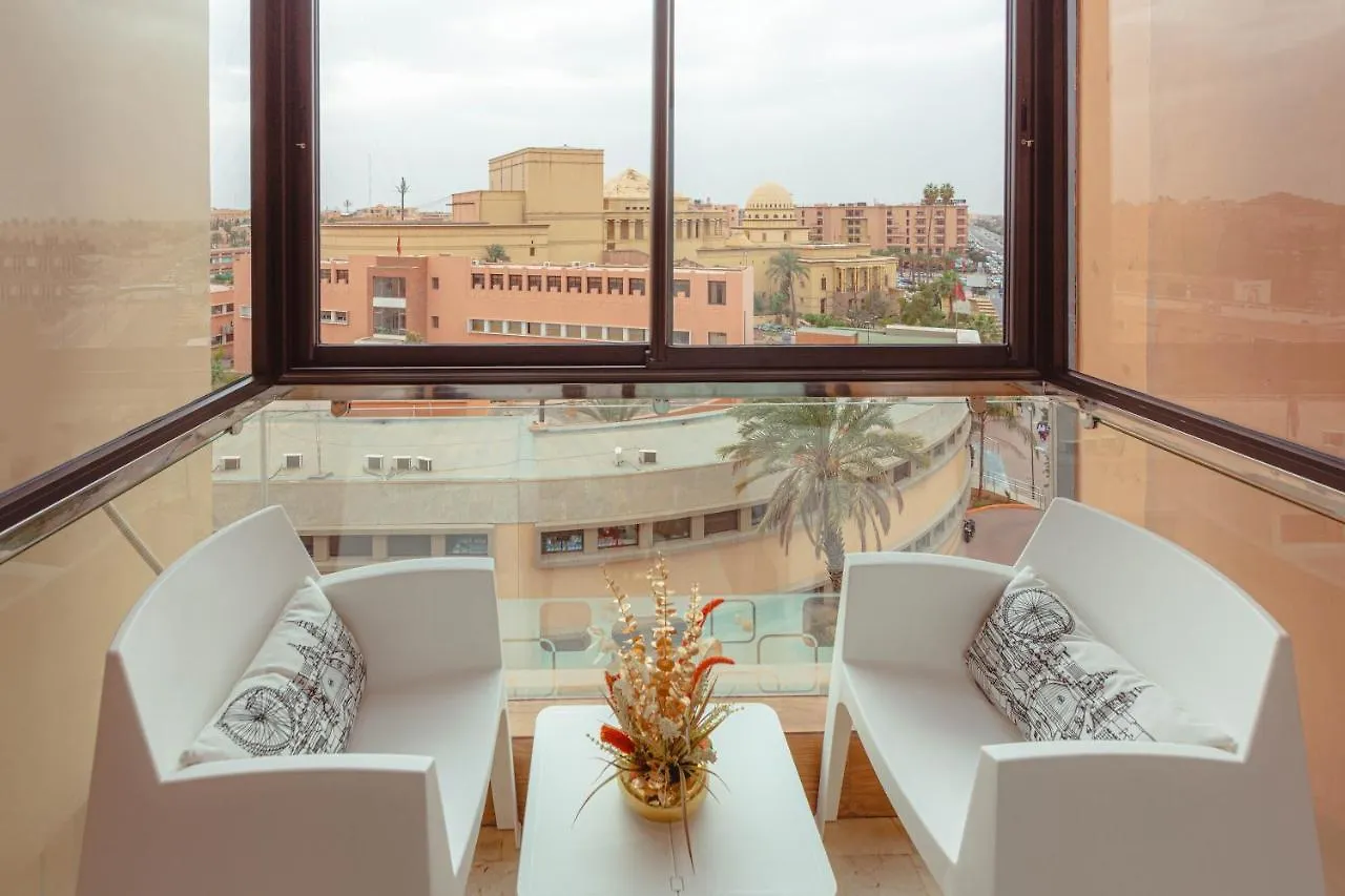 Cozy 2-Bedroom Apartment In Gueliz, Marrakech Marrakesh Morocco