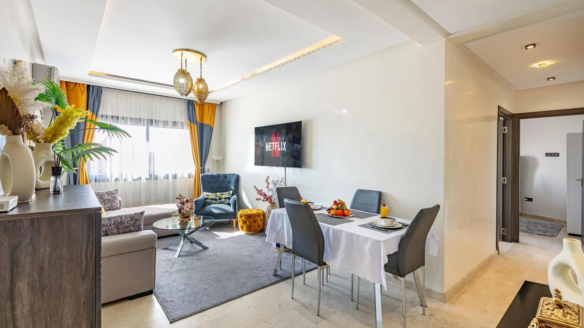 Cozy 2-Bedroom Apartment In Gueliz, Marrakech Marrakesh