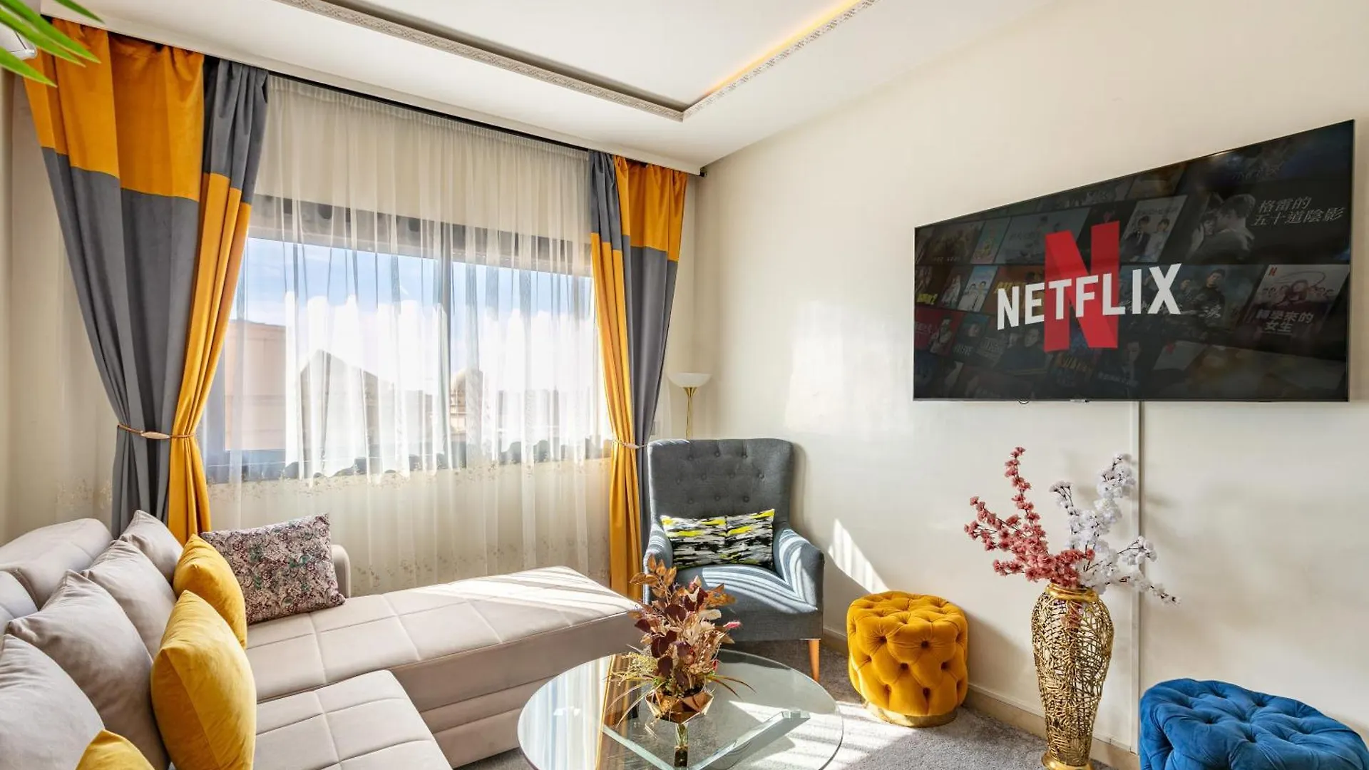 Cozy 2-Bedroom Apartment In Gueliz, Marrakech Marrakesh