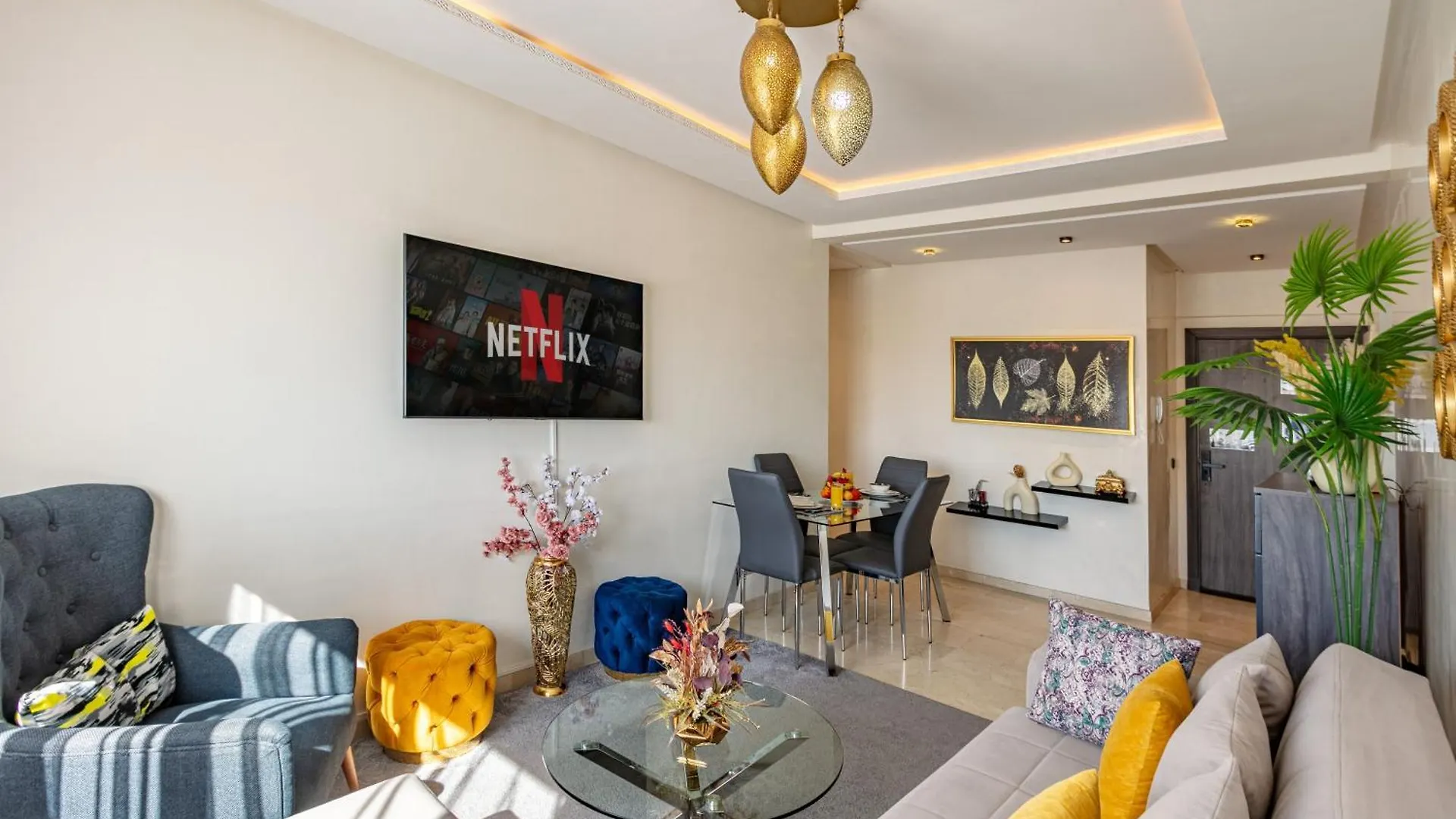Cozy 2-Bedroom Apartment In Gueliz, Marrakech Marrakesh